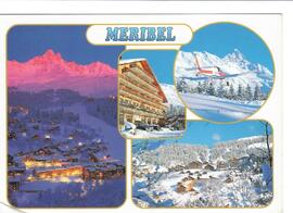 Cartão postal de Meribel, Lac d'Annecy, enviado por Anna Maria e Patrizia, primas de Sergio Magnani.