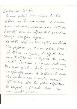 Maestro Vincenzo Vitale. Napoli - 16/07/1983.