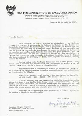 Diretor da Fundação Instituto de Ensino para Osasco - 26/05/1987.