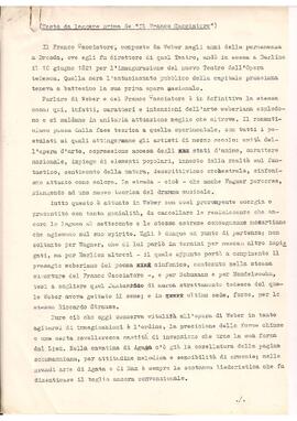 Il Franco Cacciatore.