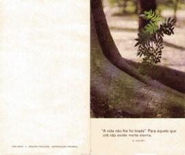 Cartão com foto e impressão do Sr. Antonio Tilatti.