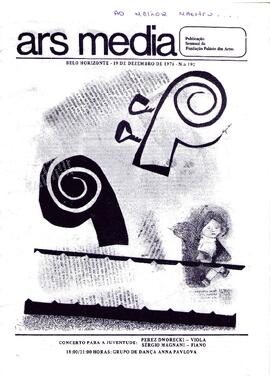 Dworecki e Magnani interpretam Eccels, Bach e Schubert. Ars Media. Publicação Semanal da Fundação Palácio das Artes. Belo Horizonte