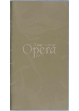 Temporada de Ópera 2007. Falstaff. Giuseppe Verdi. Direção de José Possi Neto. Regência Luiz Fernando Malheiro. Orquestra Sinfônica de Minas Gerais. Coral Lírico de Minas Gerais. Homenagem in memorian ao maestro Sergio Magnani e ao tenor Luciano Pavarotti. Fundação Clóvis Salgado.