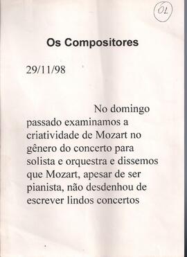 Concertos (continuação): Beethoven. Complemento: Concerto triplo para violino, violoncelo, piano ...