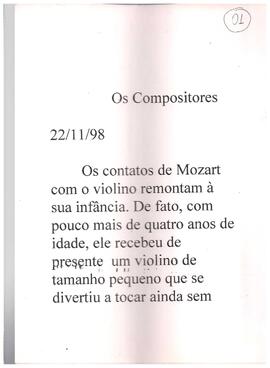 Concertos (continuação): Chopin e Mendelssohn. Ópera: Verdi.