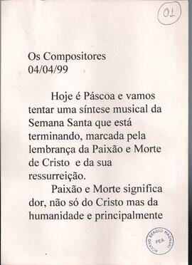 Páscoa: Pergolesi  Stabat Mater e Rimsky-Korsakov A Grande Páscoa Russa.