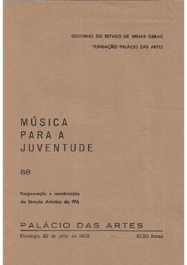 OSUFMG, violino solo Milton Ismael de Miranda - 22/07/1973