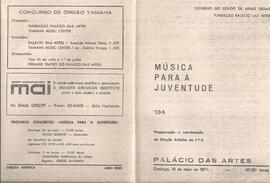 Música para a Juventude 134. Palácio das Artes. Orquestra Sinfônica da Universidade Federal de Mi...