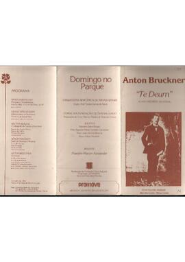 Domingo no Parque. Orquestra Sinfônica de Minas Gerais. Coral da Fundação Clóvis Salgado. Regente: Marum Alexander. Bruckner, Anton: Te Deum e Magnani, Sérgio: Suíte de Serestas Mineiras.