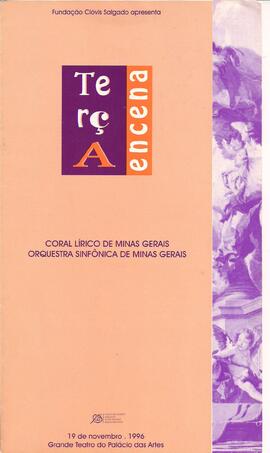 Terça Encena. Grande Teatro do Palácio das Artes. Brahms Sinfonia nº 2, e VERDI Te Deum. Orquestr...