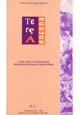 Terça Encena. Grande Teatro do Palácio das Artes. Brahms Sinfonia nº 2, e VERDI Te Deum. Orquestra Sinfônica de Minas Gerais. Coral Lírico de Minas Gerais. Regente Convidado: Sérgio Magnani.