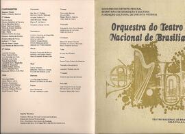 Teatro Nacional de Brasília. Orquestra do                       Teatro Nacional. Regente: Sérgio ...