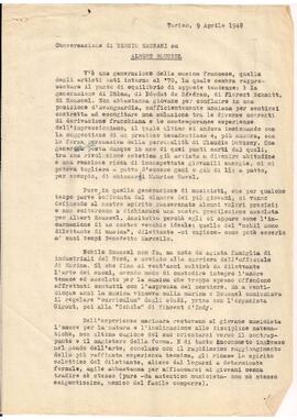 Albert Roussel - 09/04/1948.