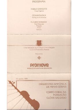 OSMG, CLMG e solistas Magdala Costa, e Milton Ismael de Miranda - 19/08/1980