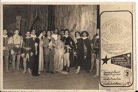 Temporada Lírica de 1952. Ópera Il Rigoletto. Teatro Francisco Nunes.