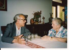 D. Emília Gaetani com Sergio Magnani.