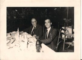 Dr. Valentino Magnani, D. Maria del Prá Magnani, Fausto Magnani e casal não identificado.