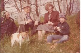 Fausto, Jolanda, Valentina. Monte di Ragogna.