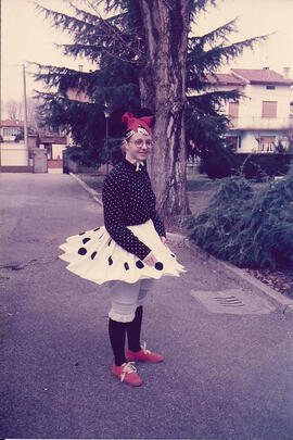 Valentina Magnani. Udine. Carnaval 1987.