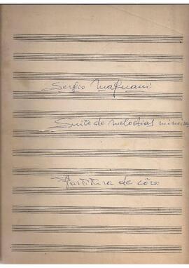 Suíte de Melodias Mineiras para coro.