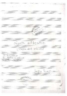 Suíte Alpestre (Elegia del  silenzio)