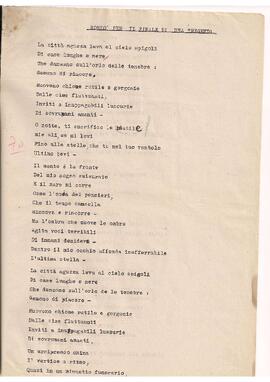 Rondo per il finale di una tregenta