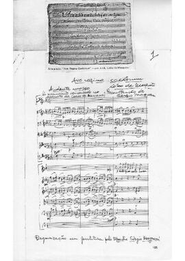 Aria para voz e cordas: Ave Regina Coelorum