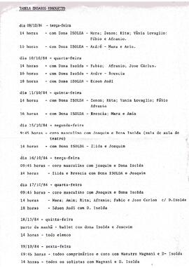 Temporada Lírica Oficial de 1973. Sociedade Coral de Belo Horizonte. Il Rigoletto. Giuseppe Verdi. Palácio das Artes.