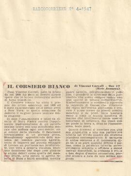 Radiocorriere Recortes 1947